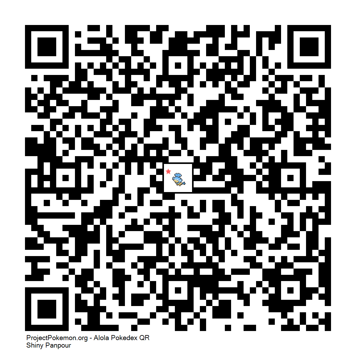 Cdigo QR de Panpour variocolor